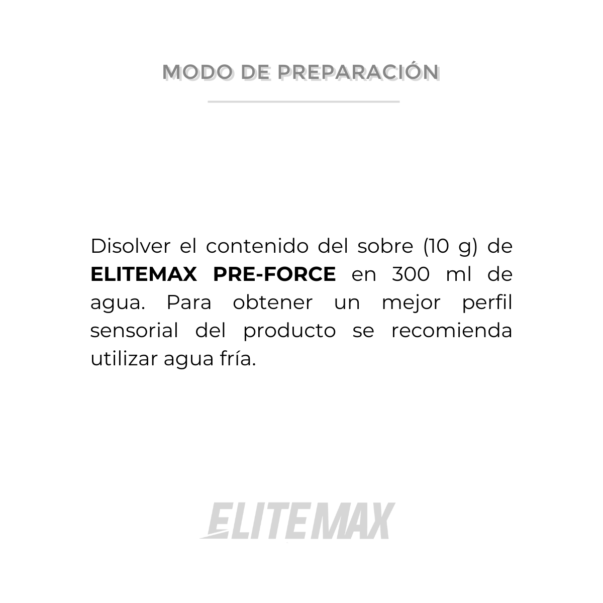 Sachet Preforce 10 g - Imagen 3