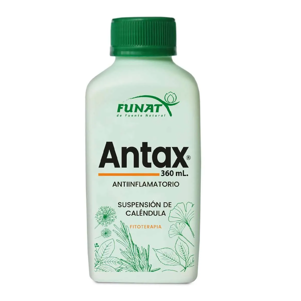 Antax 360 ml - Frente del empaque - Funat