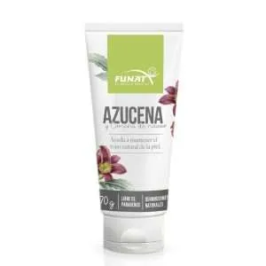 Crema azucena y concha de nácar 70 g - Frente del empaque - Funat