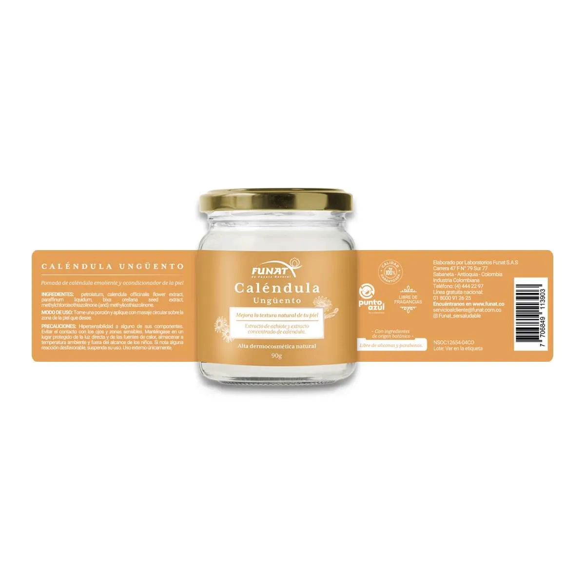 Caléndula ungüento 90 g - Imagen 2