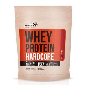 Whey Protein Hardcore 2 lb - Frente del empaque - Funat