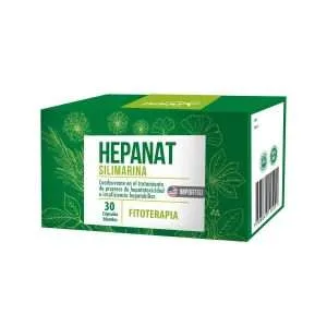 Hepanat silimarina 30 softgels - Frente del empaque - Funat