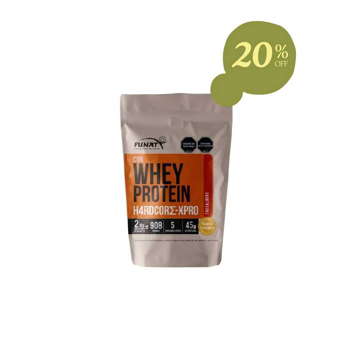 Whey protein hardcore X-Pro 2 LB 20% Off