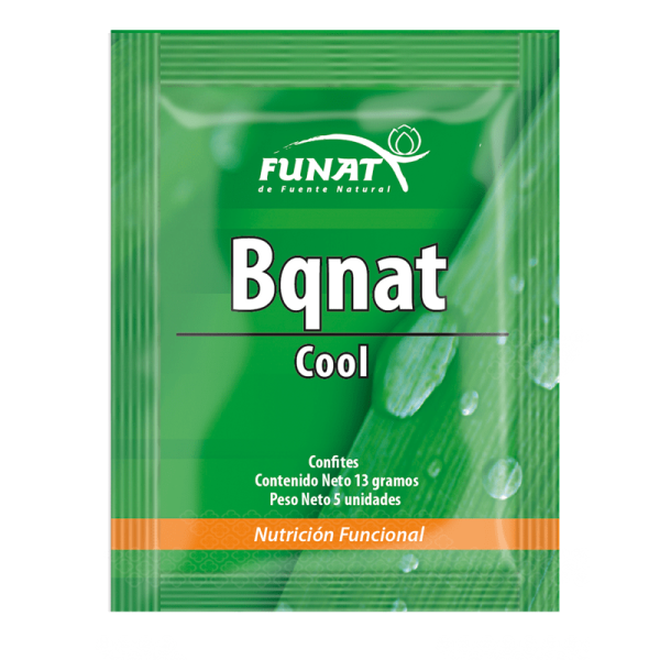 Bqnat cool 13 g - Frente del empaque - Funat