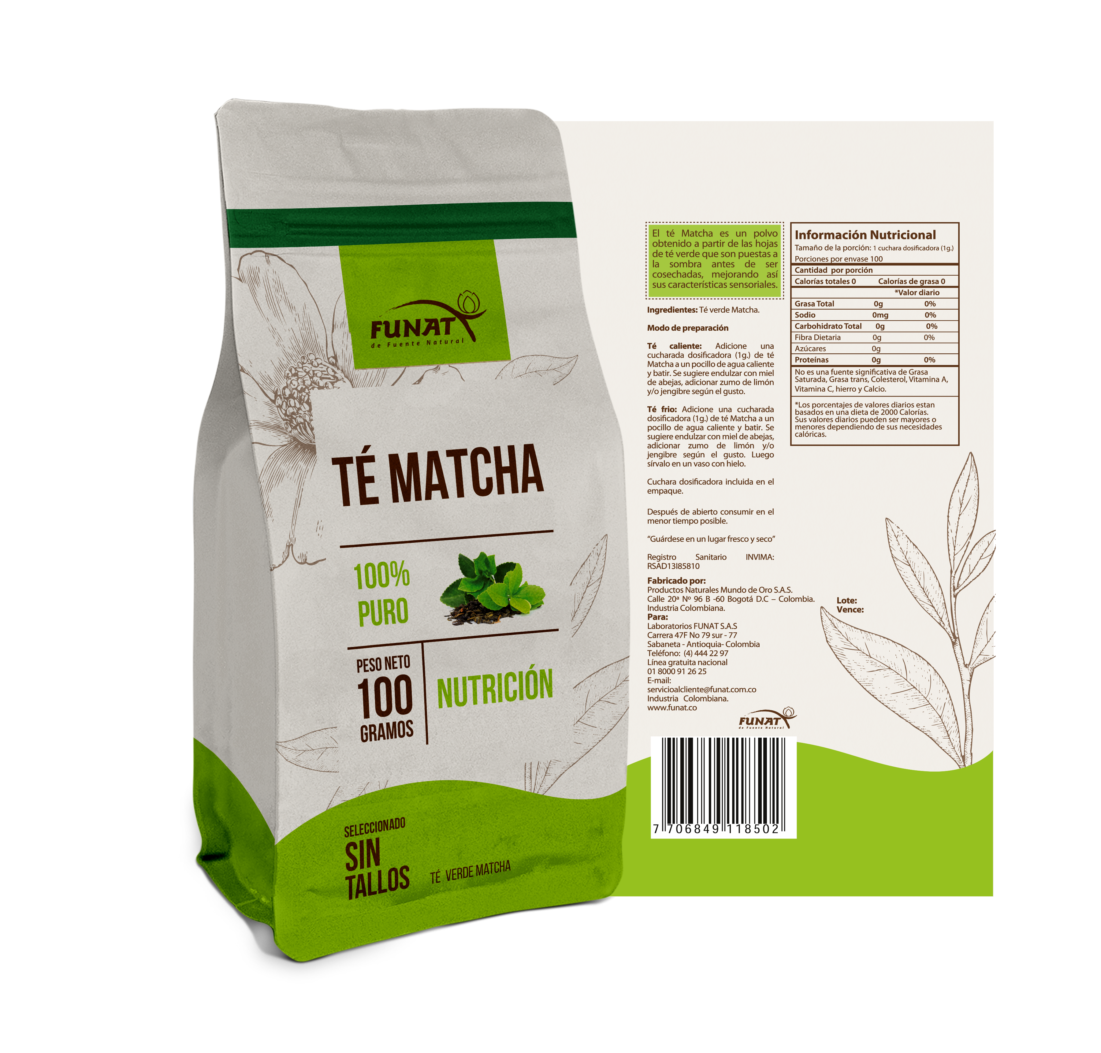 Productos de Matcha & co