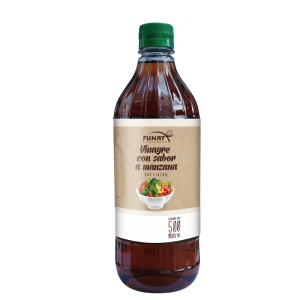 Vinagre con sabor a Manzana 500 ml - Frente del empaque - Funat