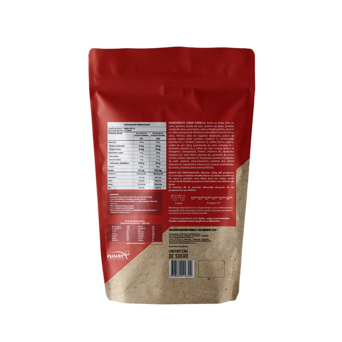 Whey Protein Hardcore 1 lb - Imagen 3