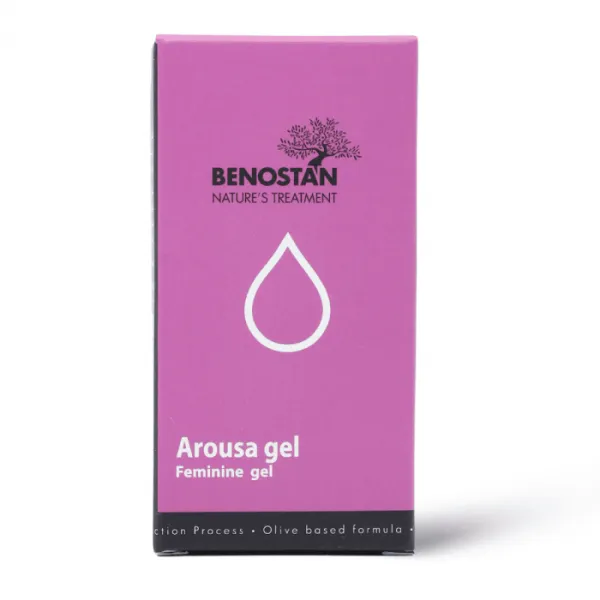 Arousa gel 10ml Benostan - Frente del empaque - Funat
